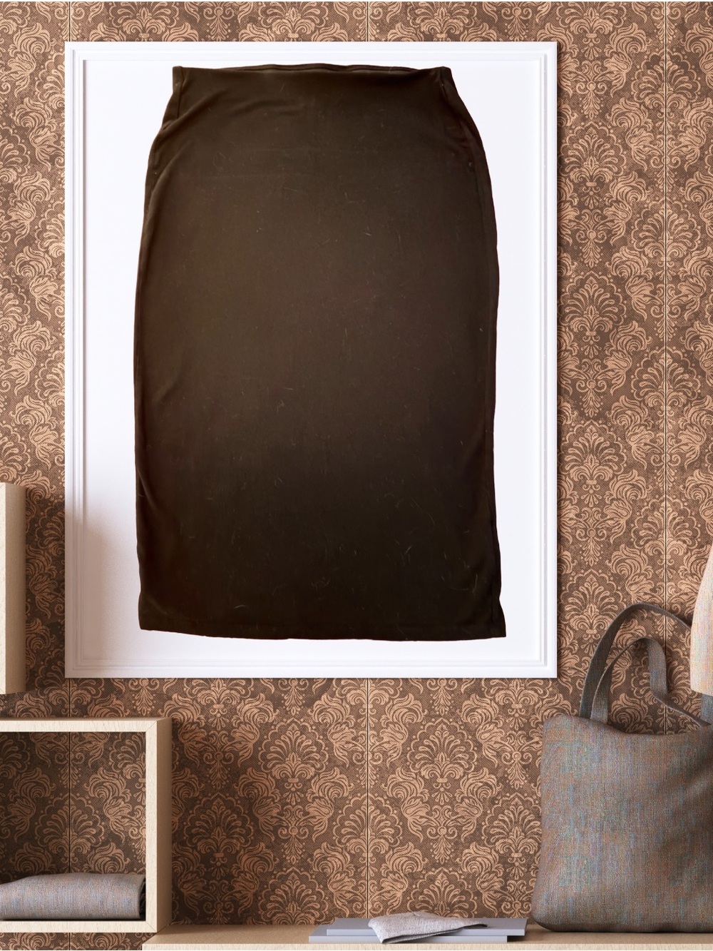 BOGO! Black Knit Pencil Skirt
